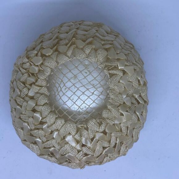 Vintage Union Made Cream Hat - Picture 5 of 9